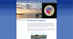 Desktop Screenshot of docksidegraphics.com